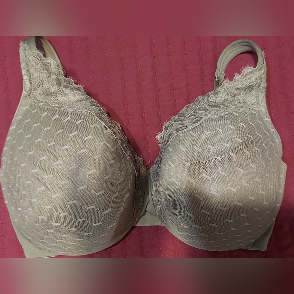 Cacique Lace Bra - Sage Green 38H NWOT